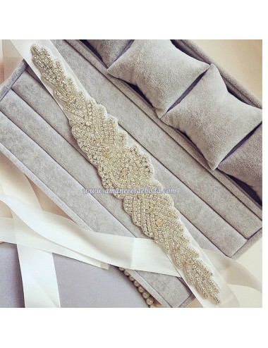 Thebes wedding dress belt