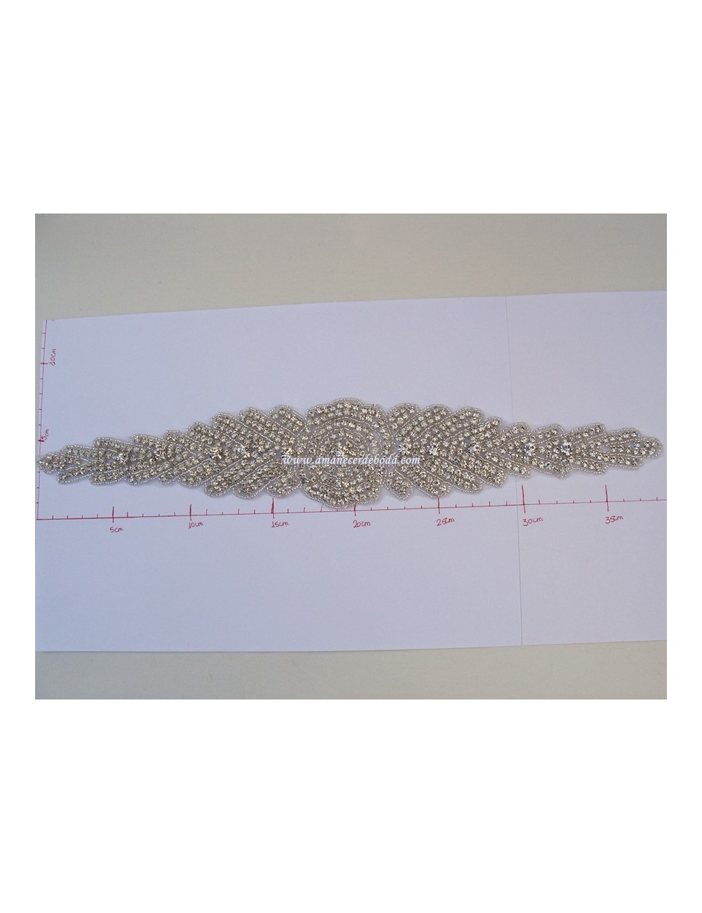 Thebes wedding dress belt