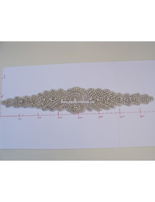 Thebes wedding dress belt