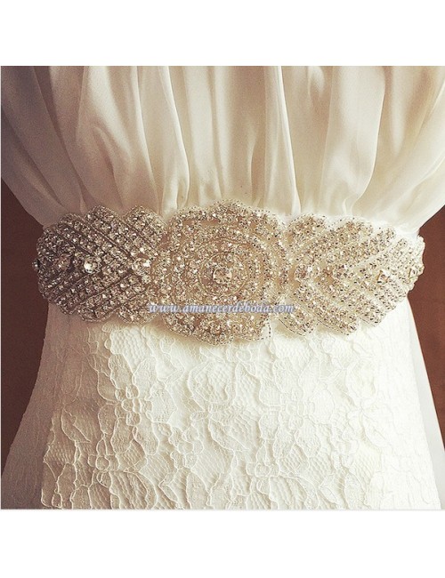 Thebes wedding dress belt
