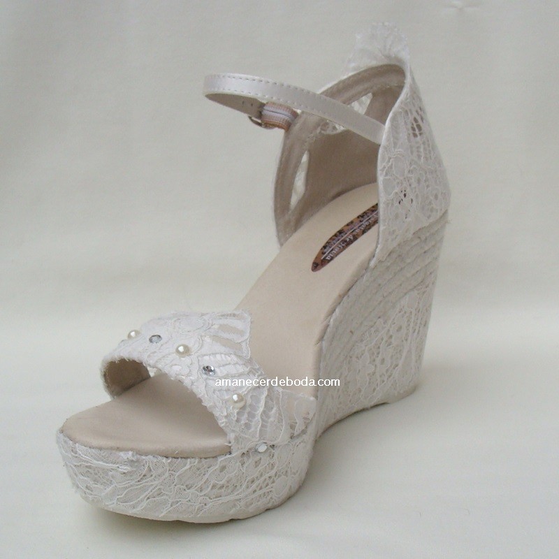 Cuñas Novia Roma
