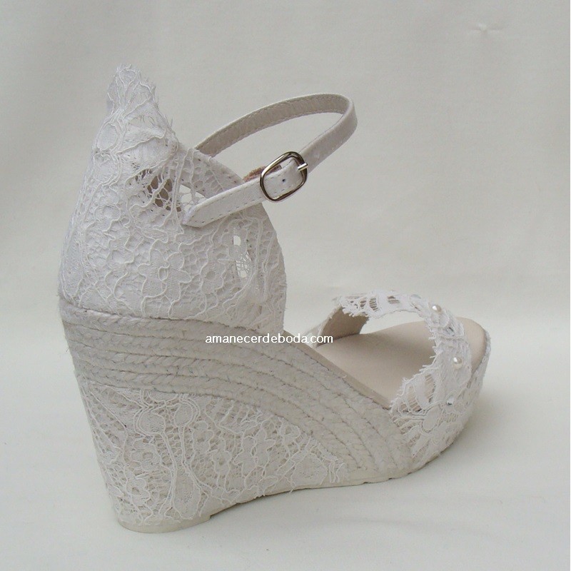 Cuñas Novia Roma