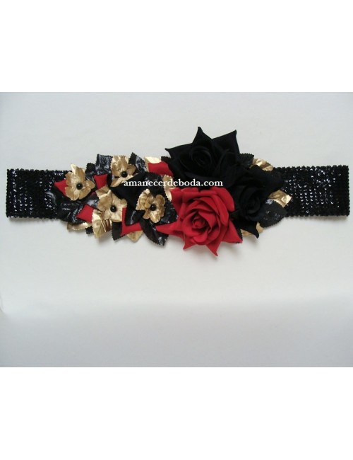 Genova flower party belt