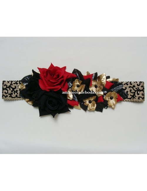 Genova flower party belt