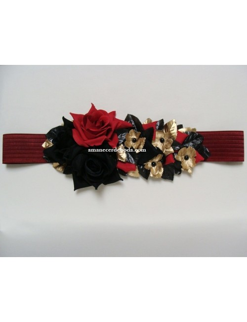 Genova flower party belt