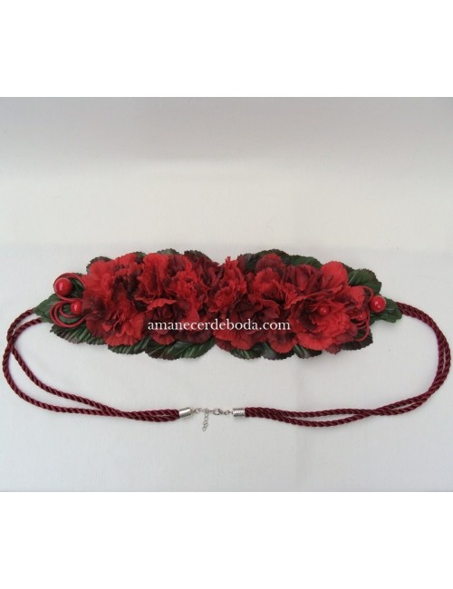 Cinto fiesta flores Mesina