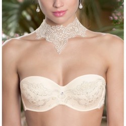 Strapless bridal bra