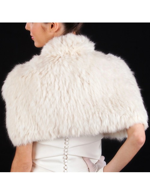 Tokio Bridal Leather Cape