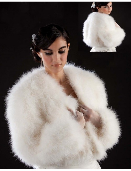 Chaqueta Plumas Marabu Novias