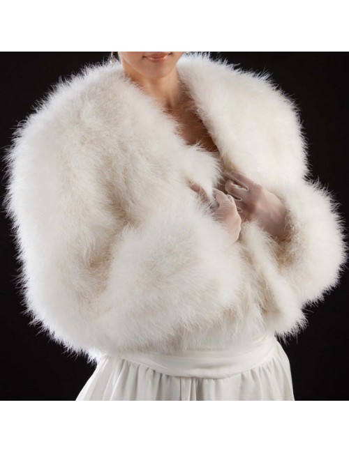 Chaqueta Plumas Marabu Novias