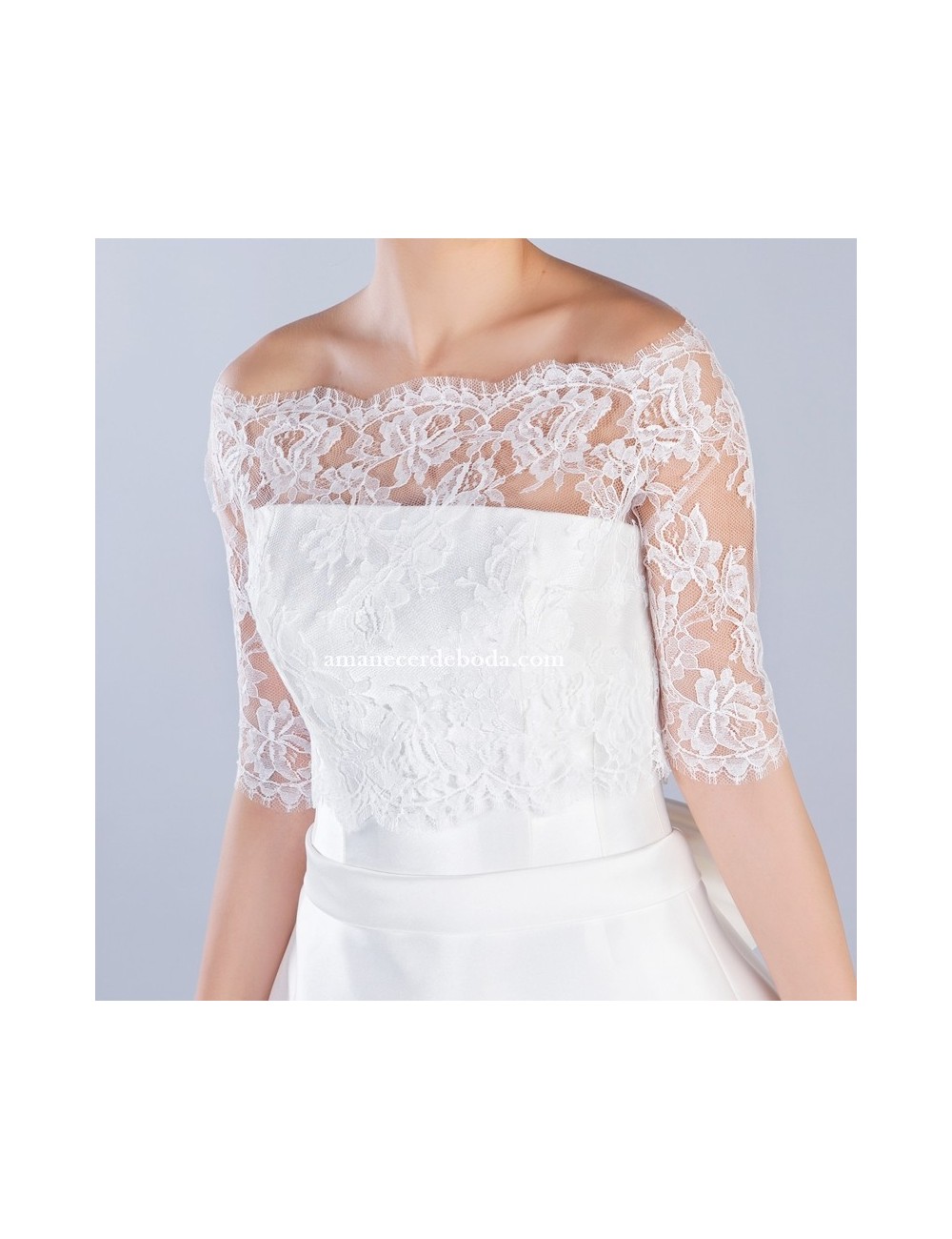 Coprispalle da Sposa Pizzo Ombu