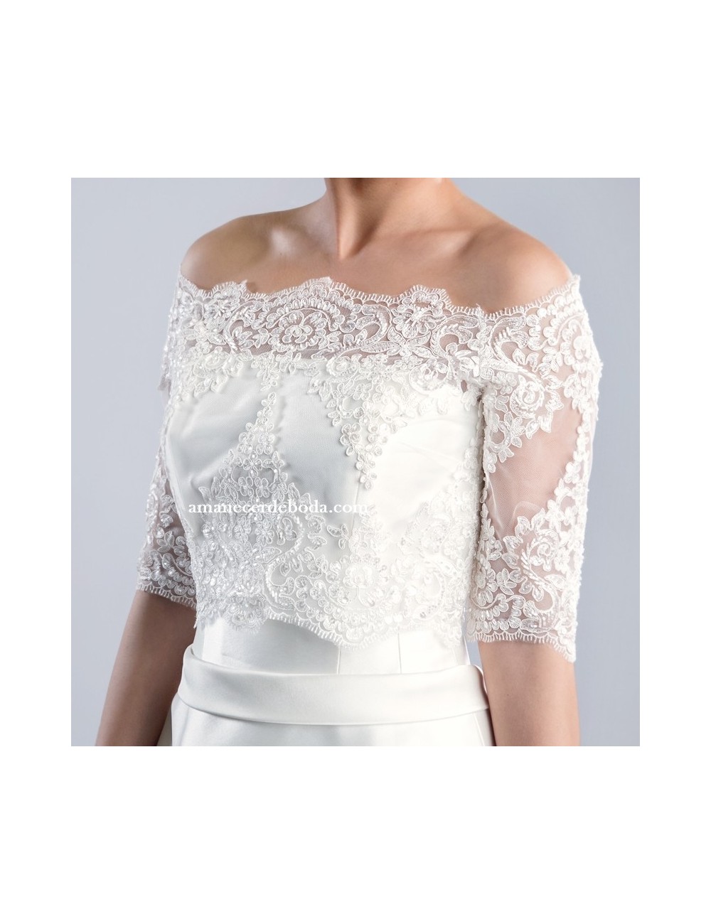 Coprispalle da Sposa Muscari