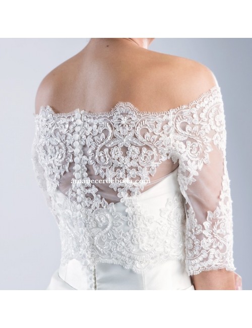 Coprispalle da Sposa Muscari