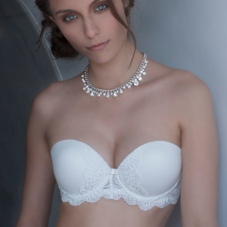 Sujetador push up liso (B-C)