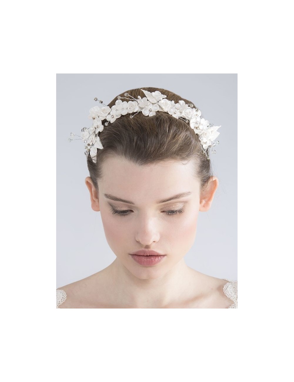 Porcelain half crown