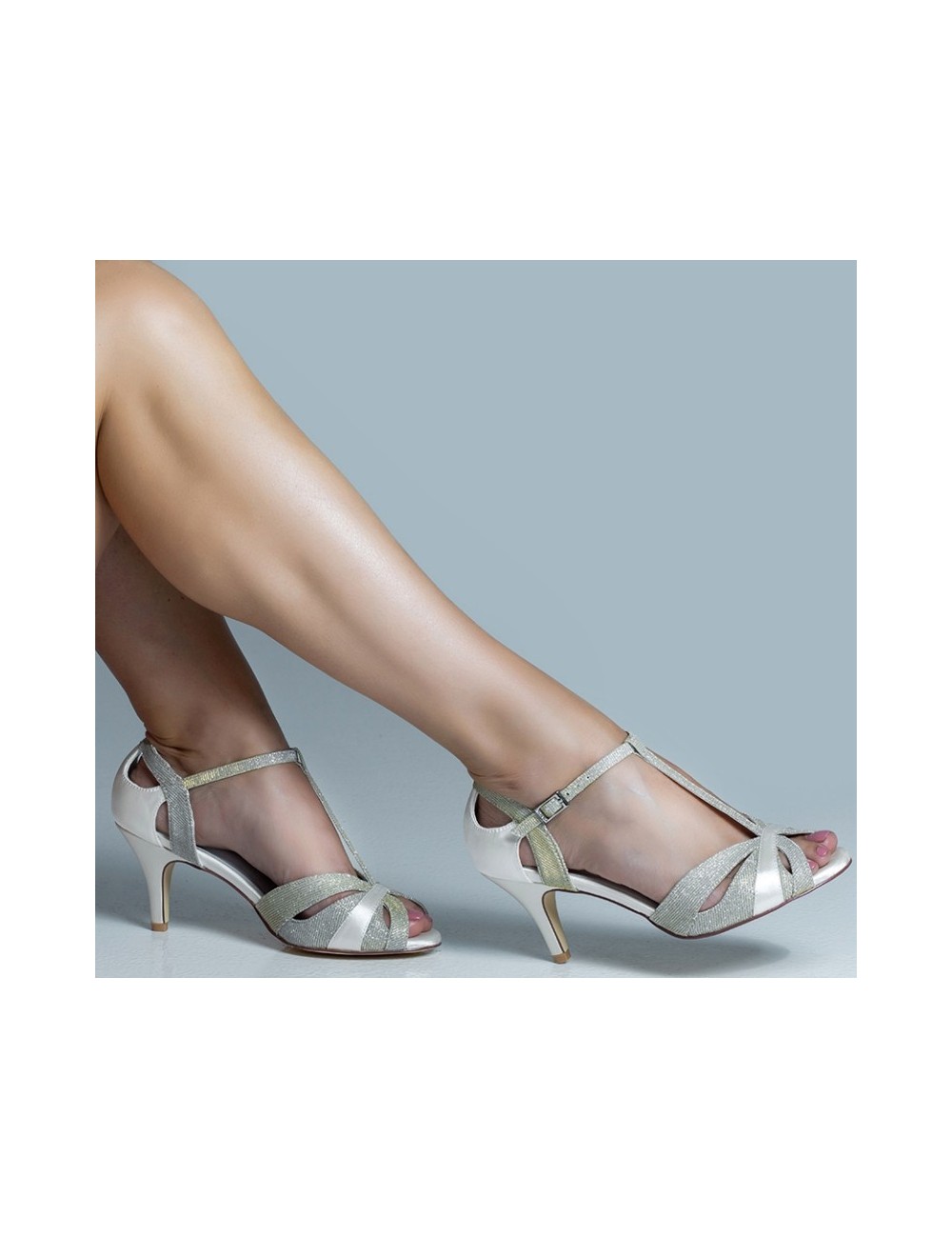 Golden Corinne Bridal Shoes