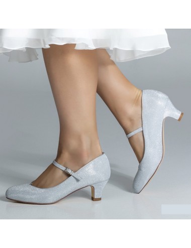 Marietta Silver Bridal Shoe