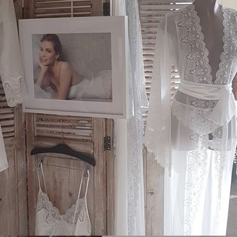 Ivette Bridal Long Robe