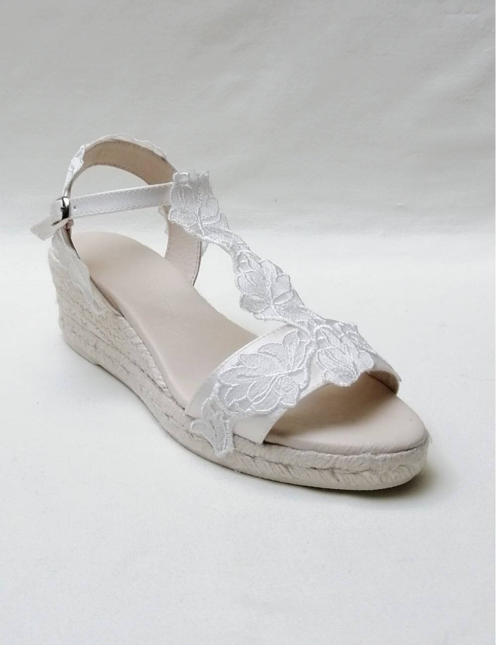 Bridal Wedges Lesly