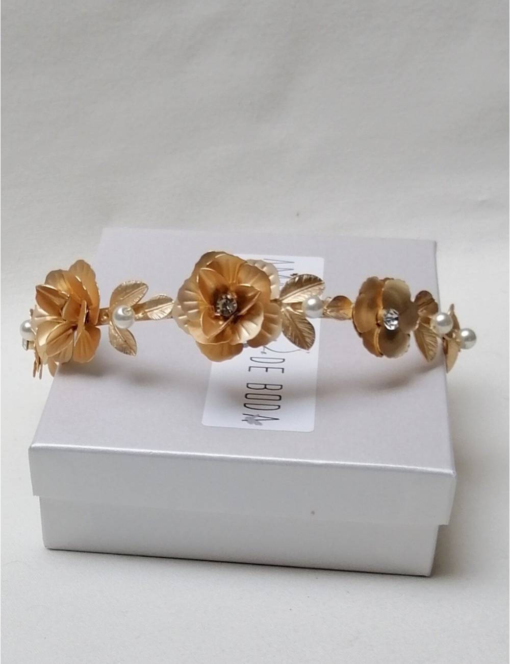 Golden Metallic Headband