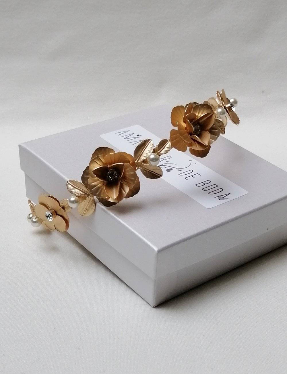 Golden Metallic Headband