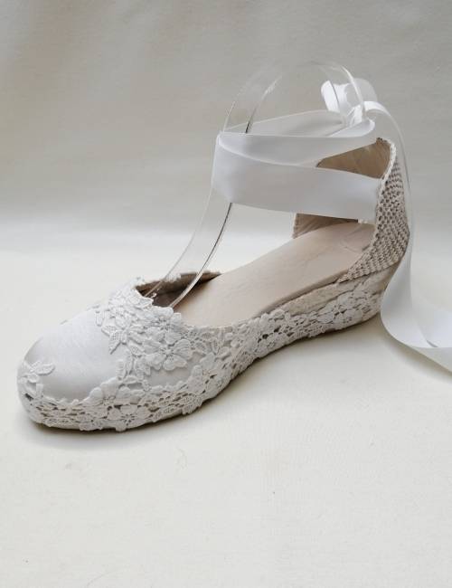 Lidia Bridal Espadrilles