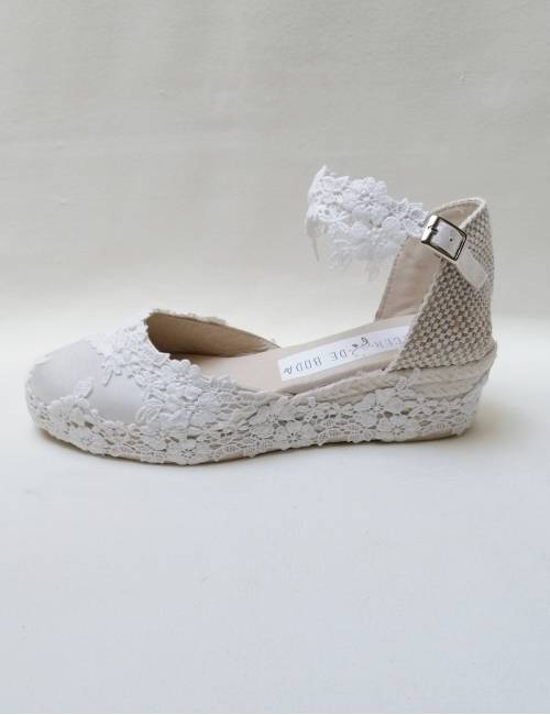 Lidia Bridal Espadrilles