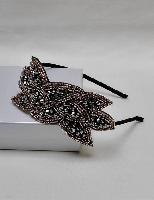 Black party headband