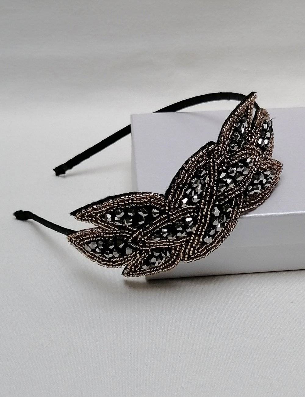 Black party headband