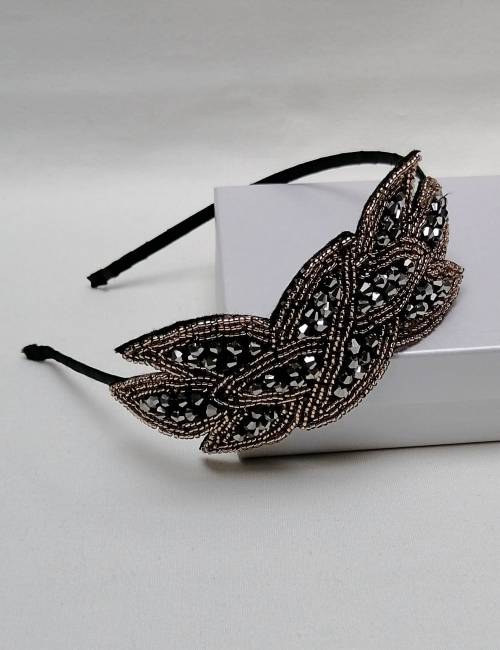Black party headband