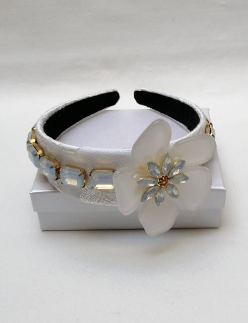 Diadema Fiesta Marfil