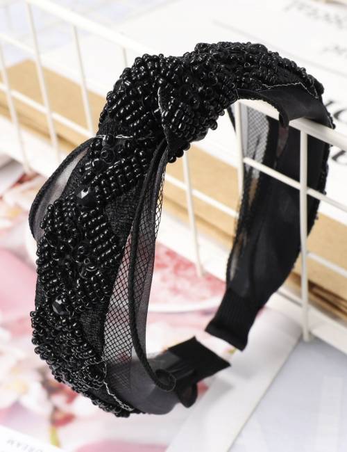 Black party headband