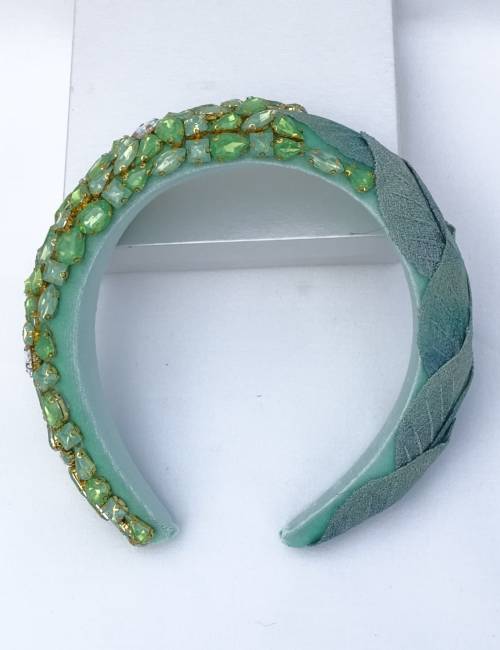 Green party headband