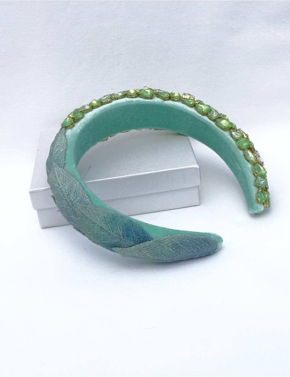 Green party headband