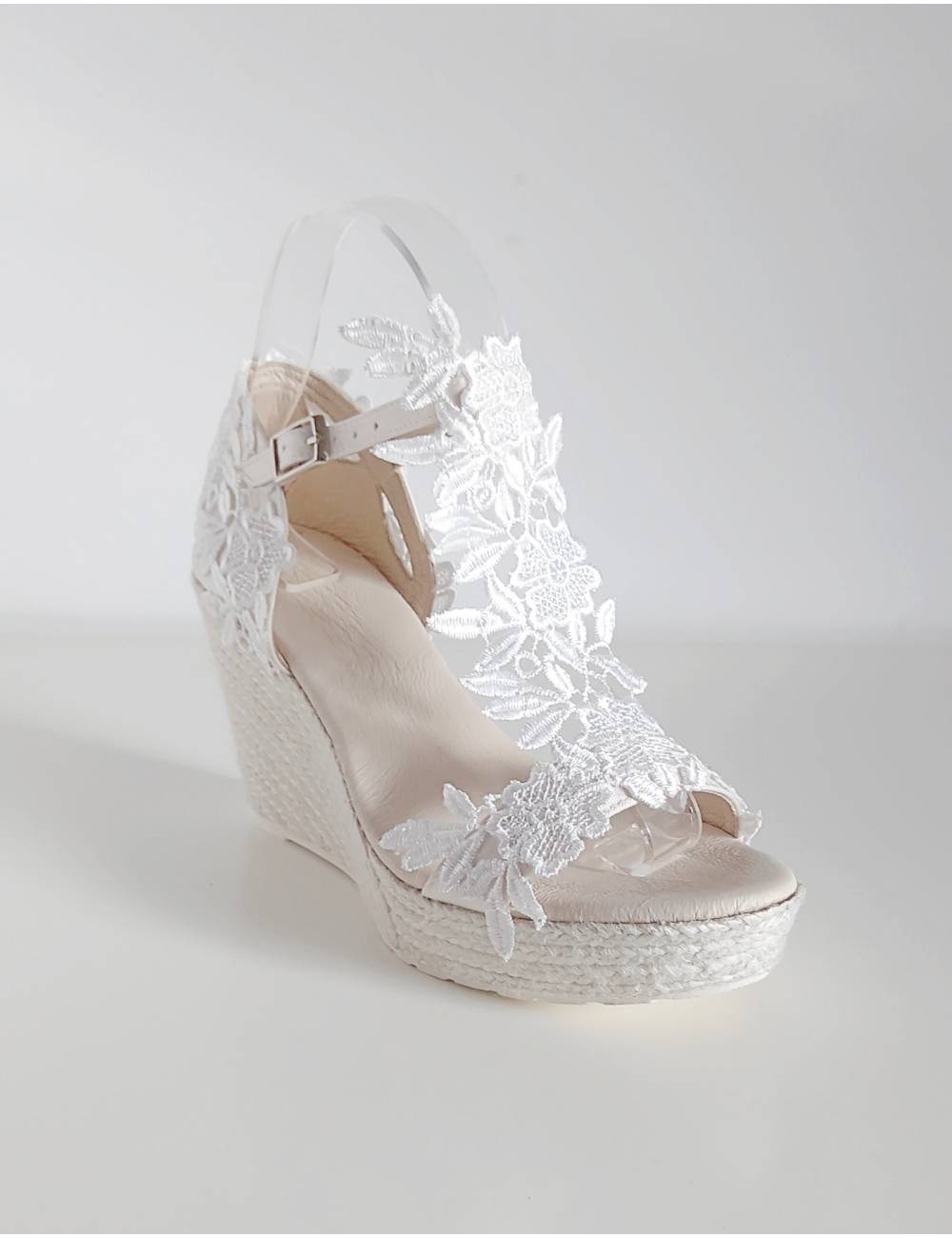 Bridal espadrilles Linette