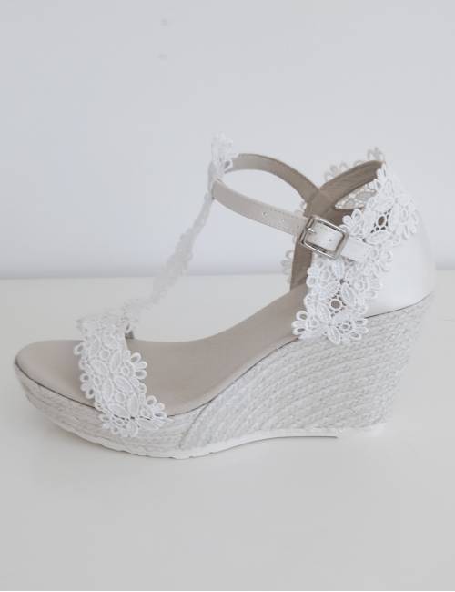 Alpargatas Novia Toscana