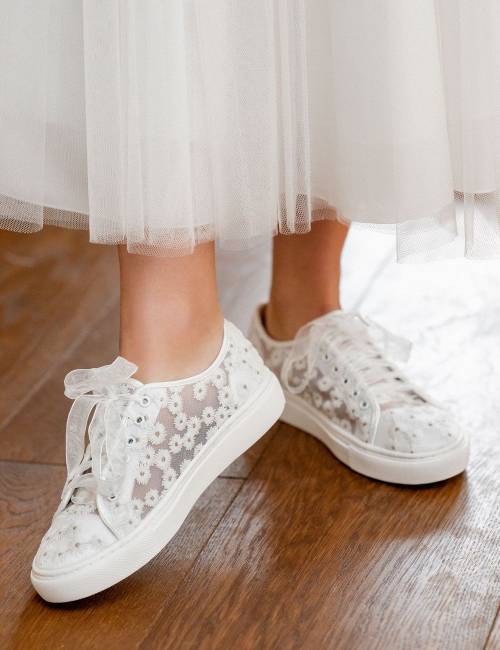 Daisy Bride Slippers