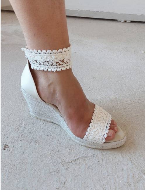 Lia Bridal Espadrilles