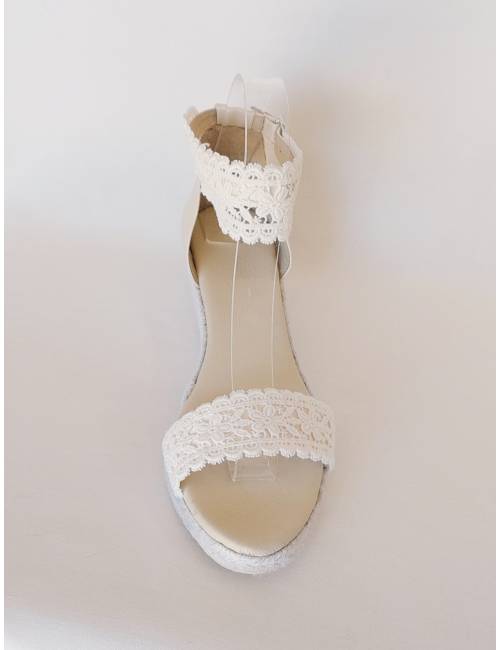 Lia Low Bridal Espadrilles