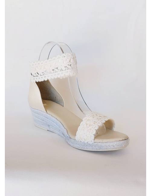 Lia Low Bridal Espadrilles