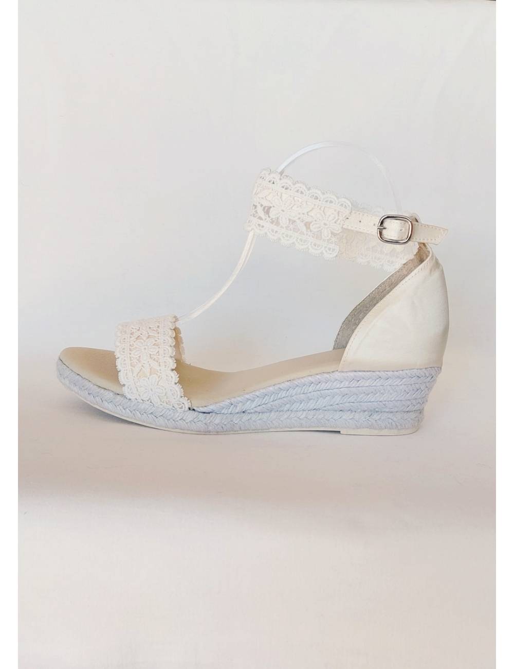 Lia Low Bridal Espadrilles