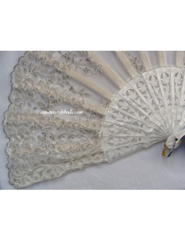 Pearl Bridal Fan