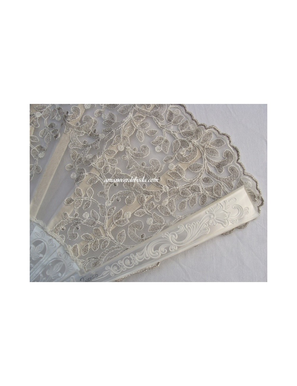 Pearl Bridal Fan