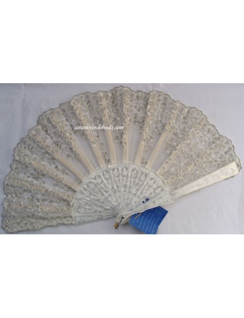 Pearl Bridal Fan