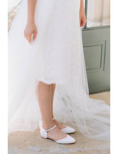 Low Bridal Shoes