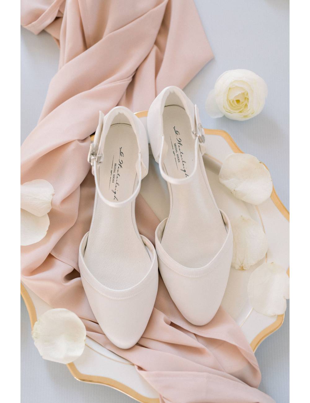 Low Bridal Shoes