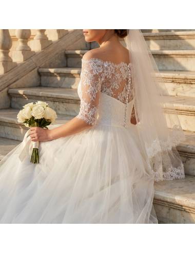 Bridal Bolero Lace Ombu
