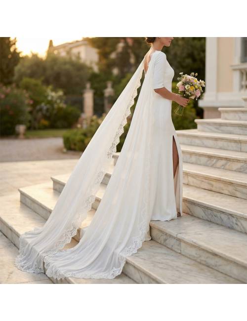 Bridal Cape Wings Adra