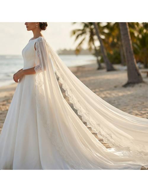 Bridal Cape Wings Adra
