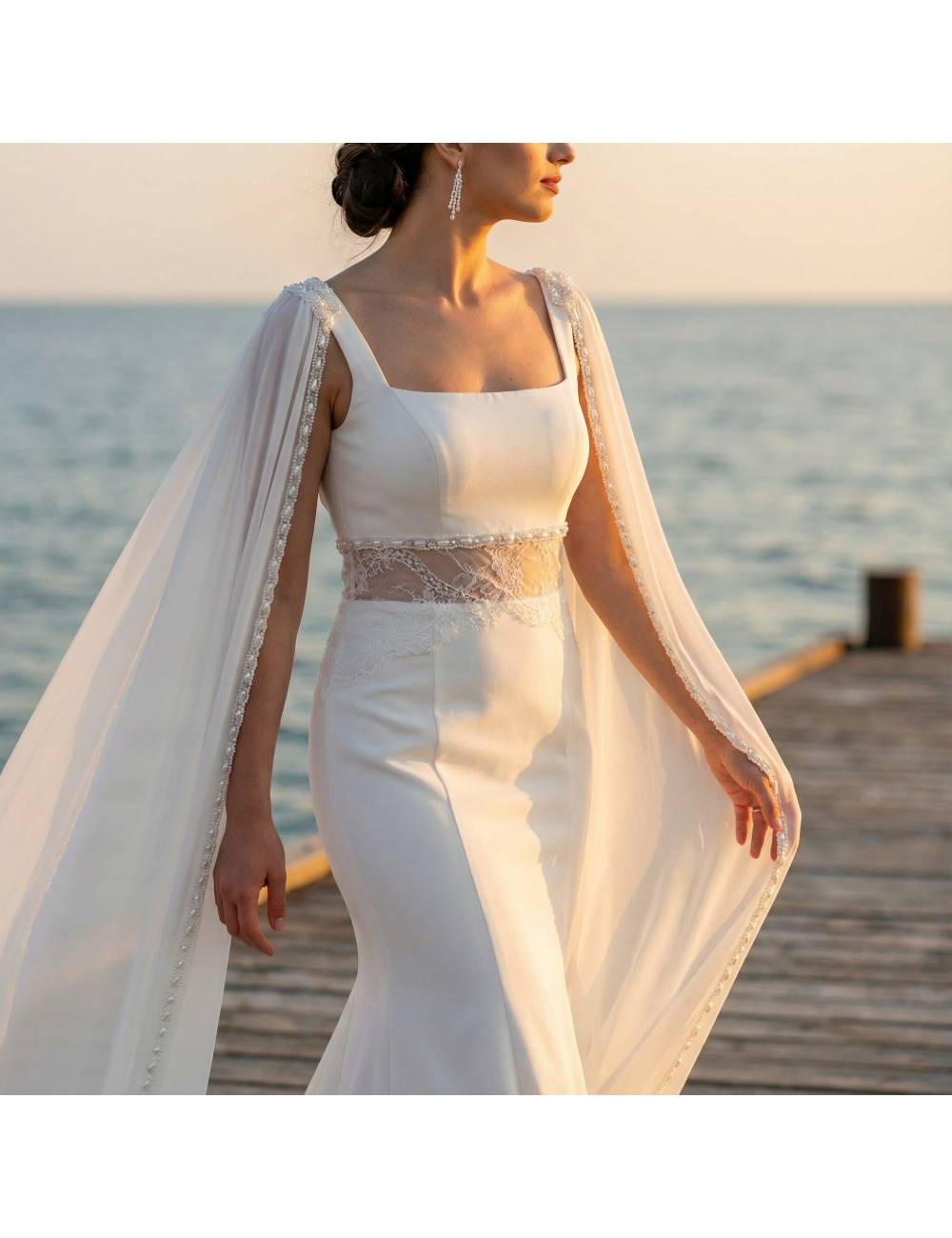 Ailes Cape de Mariage Aden